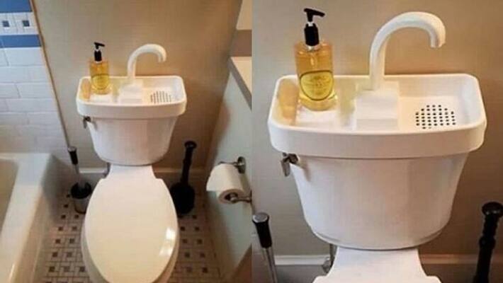 japan toilet has a sink attached to it and internet reacts to viral japan toilet has a sink attached to it and internet reacts to viral