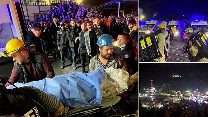 blast In turkey coal mine, 25 killed, dozens trapped blast In turkey coal mine, 25 killed, dozens trapped