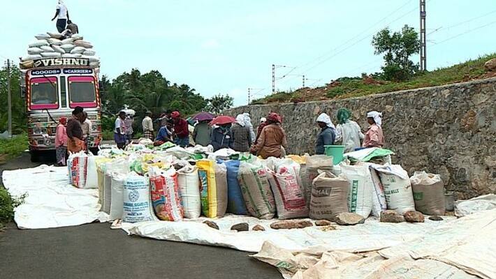 Crisis ends, Paddy procurement will resume tomorrow Crisis ends, Paddy procurement will resume tomorrow