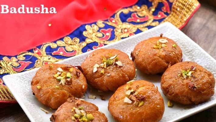 How to make badusha sweet recipe in Tamil How to make badusha sweet recipe in Tamil