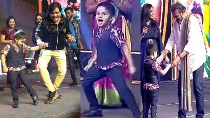 Mohan Babu Dance with His Grandson at the Ginna Pre Release Event, Video Viral! Mohan Babu Dance with His Grandson at the Ginna Pre Release Event, Video Viral!