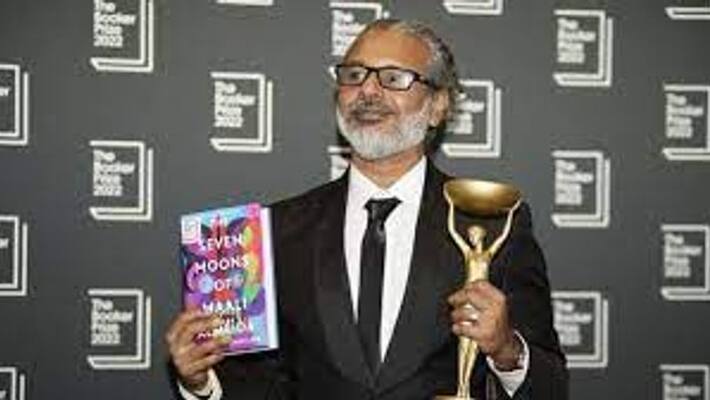 Booker Prize 2022 given to Writer Shehan Karunatilaka for " seven moons of mali almeida" novel Booker Prize 2022 given to Writer Shehan Karunatilaka for " seven moons of mali almeida" novel
