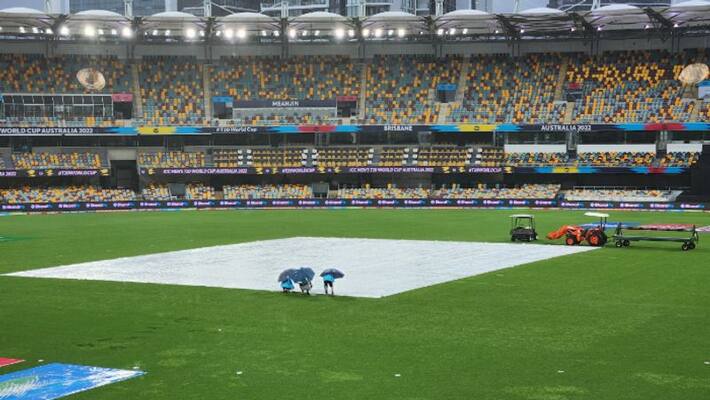 india vs new zealand warm up match abandoned without a ball bowled due to rain in brisbane t20 world cup india vs new zealand warm up match abandoned without a ball bowled due to rain in brisbane t20 world cup