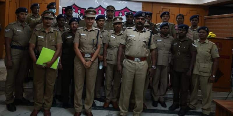 Coimbatore Police Commissioner V Balakrishnan launched Police Akka Scheme