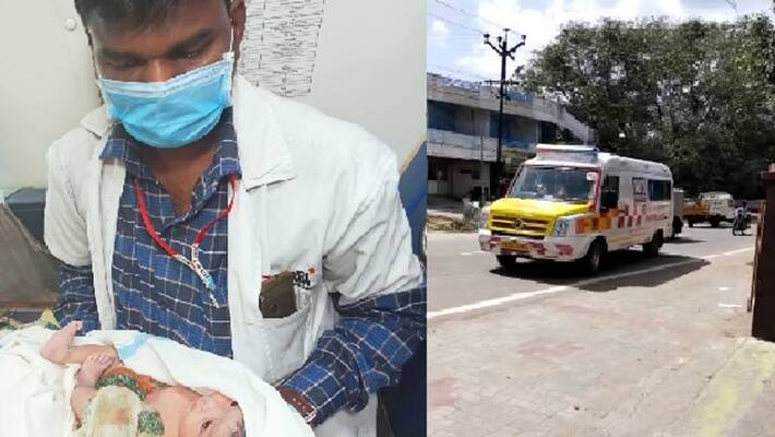 pregnant woman gave birth to baby in ambulance at coimbatore pregnant woman gave birth to baby in ambulance at coimbatore