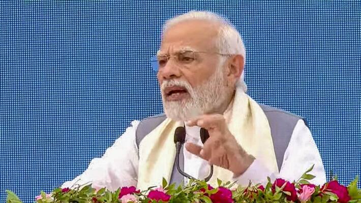 Morbi bridge collapse: PM Modi gets emotional while talking about tragic incident at Gujarat event AJR Morbi bridge collapse: PM Modi gets emotional while talking about tragic incident at Gujarat event AJR