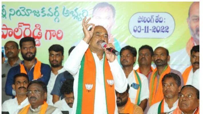 they fooled hand weavers in telangana bjp leader etela rajender slams kcr ktr they fooled hand weavers in telangana bjp leader etela rajender slams kcr ktr