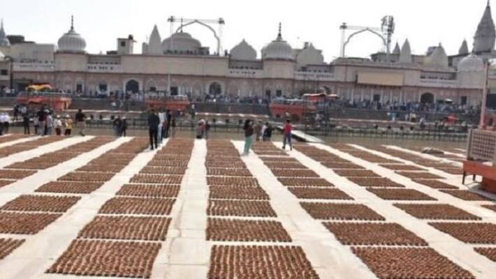 In PM Modi's presence, Ayodhya set for new record on Deepotsav In PM Modi's presence, Ayodhya set for new record on Deepotsav