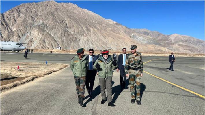 Diwali means festival of end of terror says PM Modi at Diwali celebration with soldiers in kargil Diwali means festival of end of terror says PM Modi at Diwali celebration with soldiers in kargil