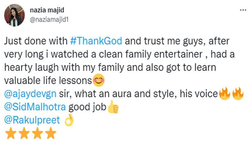 Thank God Movie Review: This Is How Audience Reacting After Watching Ajay Devgn, Sidharth Malhotra And Rakul Preet Singh Film GGA