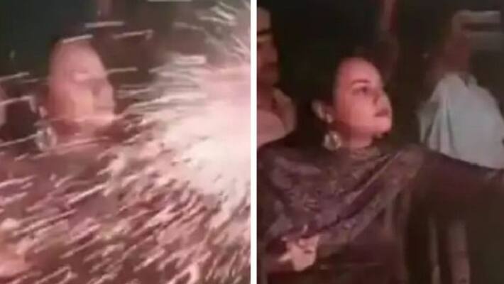 Jaisalmer Collector ias tina dabi big accident doing diwali celebration fire crackers burst kpr Jaisalmer Collector ias tina dabi big accident doing diwali celebration fire crackers burst kpr