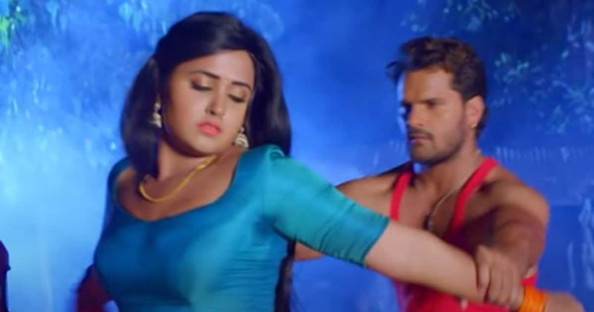 Kajal Raghwani Khesari Lal Yadav Ki Xxx - Bhojpuri SEXY video: Kajal Raghwani, Khesari Lal Yadav's HOT dance moves,  flaunts cleavage in SULTRY blouse