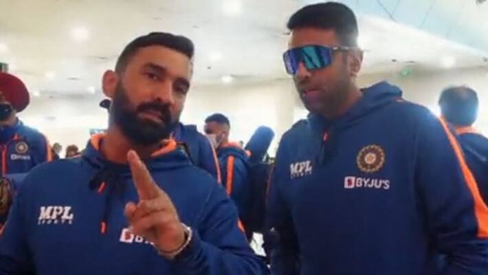 Dinesh Karthik Thanks Ashwin For Saving Him, BCCI Shares video Dinesh Karthik Thanks Ashwin For Saving Him, BCCI Shares video
