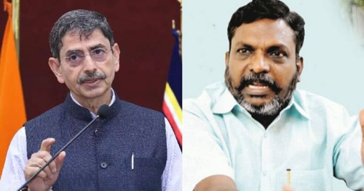 அரசின் இலச்சினை புறக்கணிக்கும் ஆர்.என்.ரவி..! ஆளுநராக இருக்கவே தகுதியற்றவராகிறார்-திருமாவளவன் ஆவேசம்