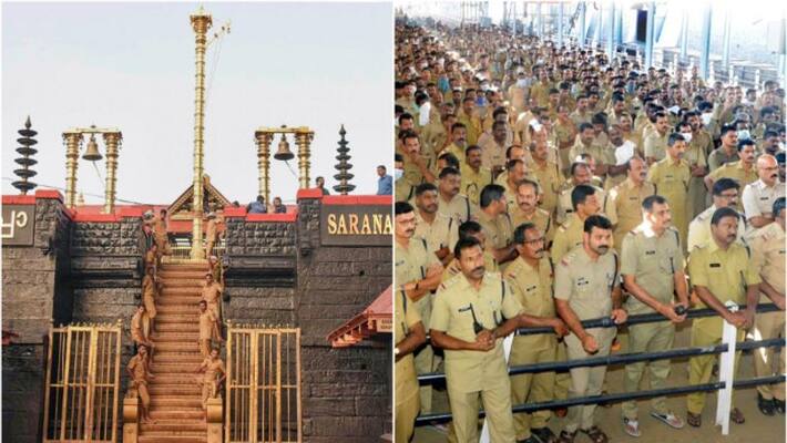 kerala police tightened security at sabarimala kerala police tightened security at sabarimala