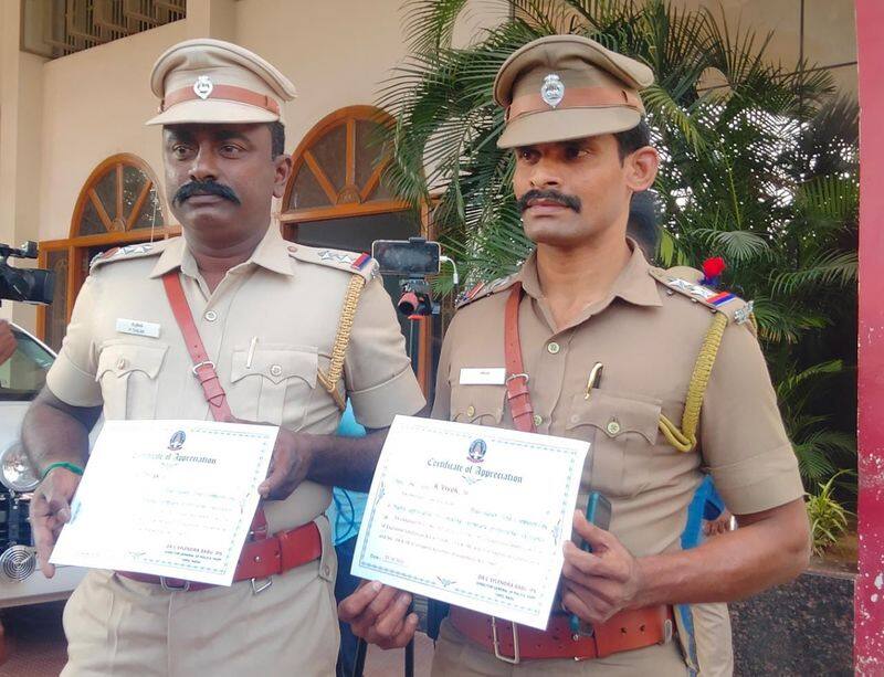 dgp praises the policemens for their excellent work in covai car blast case