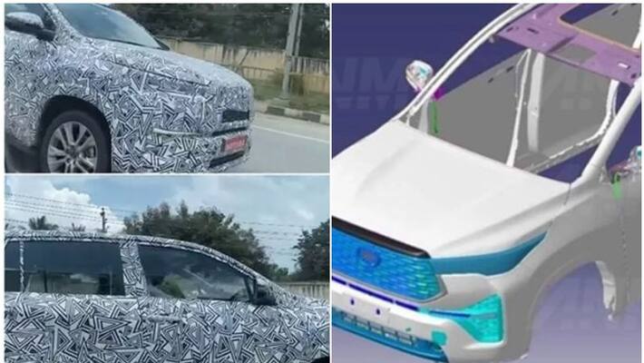 Toyota Innova Hycross interior teased Toyota Innova Hycross interior teased
