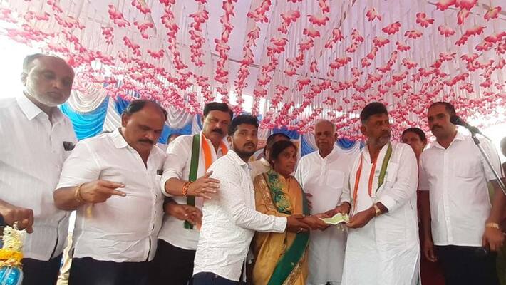 Rameshs life was dedicated to the service of the country says DK Shivakumar rav Rameshs life was dedicated to the service of the country says DK Shivakumar rav
