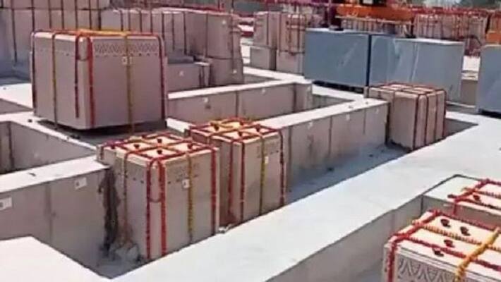 Ayodhya Barcoding is being done on the stones being put construction Ram temple know what is reason behind it Ayodhya Barcoding is being done on the stones being put construction Ram temple know what is reason behind it