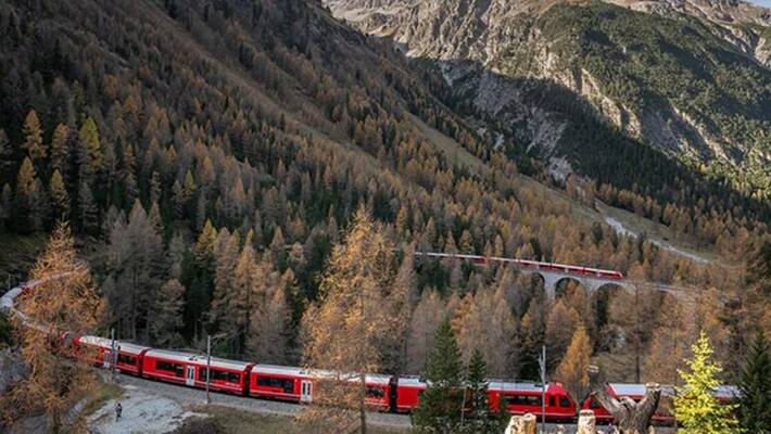 The worlds longest passenger train fame going to Switzerlands Raytheon Company akb The worlds longest passenger train fame going to Switzerlands Raytheon Company akb