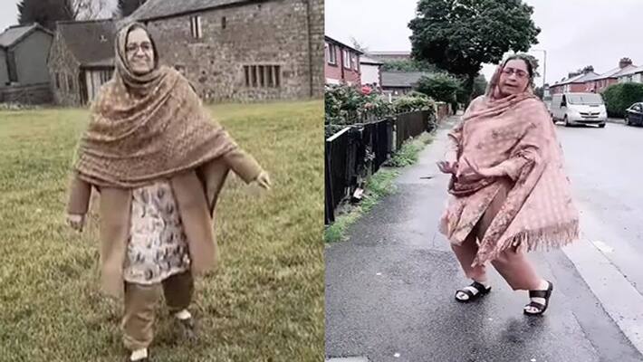 Viral video of an elderly women dances on Govinda song kisi disco mein jaen dva Viral video of an elderly women dances on Govinda song kisi disco mein jaen dva