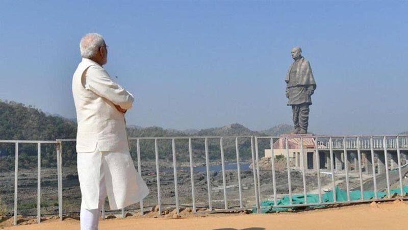 PM Modi pays floral tributes to Sardar Vallabhbhai Patel statue on National Unity Day