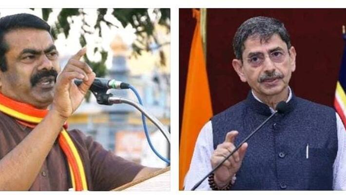 Governor RN.Ravi implicitly supports online gambling.. Seeman Governor RN.Ravi implicitly supports online gambling.. Seeman