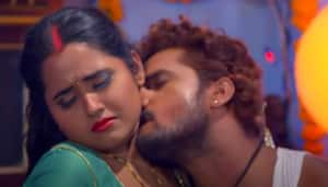 Kajal Raghwani Aur Khesari Lal Ki Www Xxx Video - Bhojpuri video: Kajal Raghwani, Khesari Lal Yadav's SEXY bedroom moves grab  fans' attention-WATCH