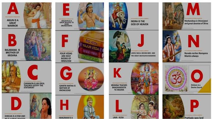 new alphabet of english A for Arjun and B for Balaram going viral on social media new alphabet of english A for Arjun and B for Balaram going viral on social media