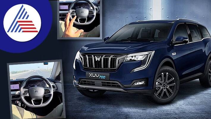 Mahindra XUV700 drives without driver: video viral Mahindra XUV700 drives without driver: video viral