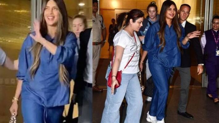 priyanka Chopra at mumbai after 3 Years priyanka Chopra at mumbai after 3 Years