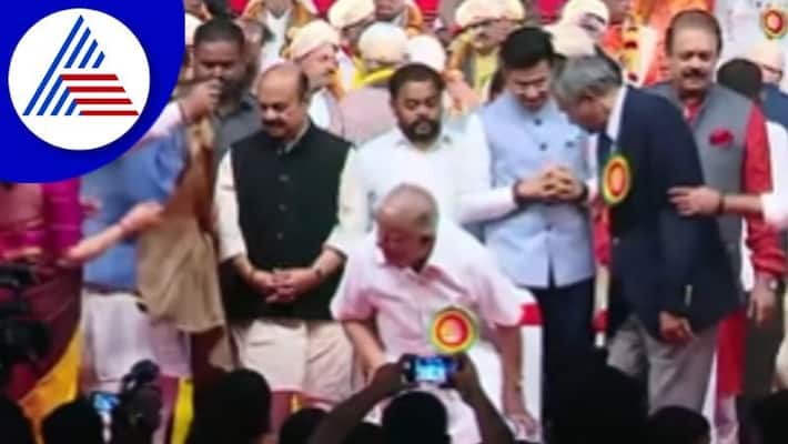 The CM wished everyone Kannada Rajyotsava bengaluru rav The CM wished everyone Kannada Rajyotsava bengaluru rav