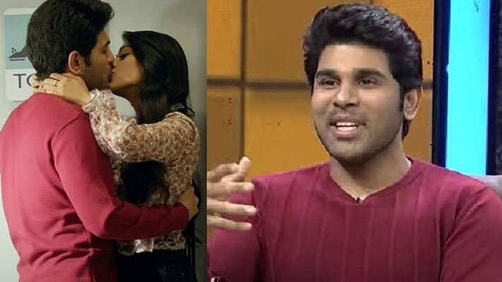 Allu sirish Lip Kisses with Anu Emmanuel Allu sirish Lip Kisses with Anu Emmanuel