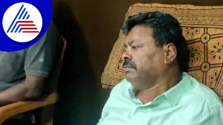 elder brothers son Chandru is missing MP Renukarya tears at honnali rav elder brothers son Chandru is missing MP Renukarya tears at honnali rav
