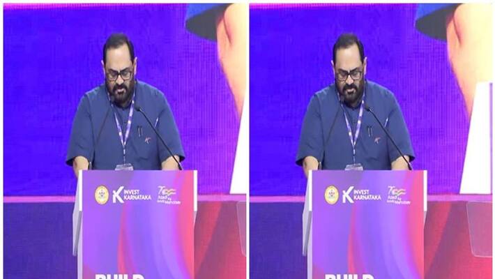 Global Investors Meet Invest Karnataka 2022 Union Minister Rajeev Chandrasekhar san Global Investors Meet Invest Karnataka 2022 Union Minister Rajeev Chandrasekhar san