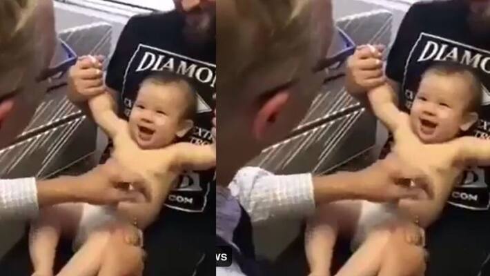 Doctor tricks while injecting vaccine to toddler goes viral akb Doctor tricks while injecting vaccine to toddler goes viral akb
