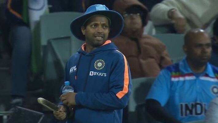 T20 World cup 2022: Indian Sidearm thrower Raghu wins heart with great job in India vs Bangladesh T20 World cup 2022: Indian Sidearm thrower Raghu wins heart with great job in India vs Bangladesh
