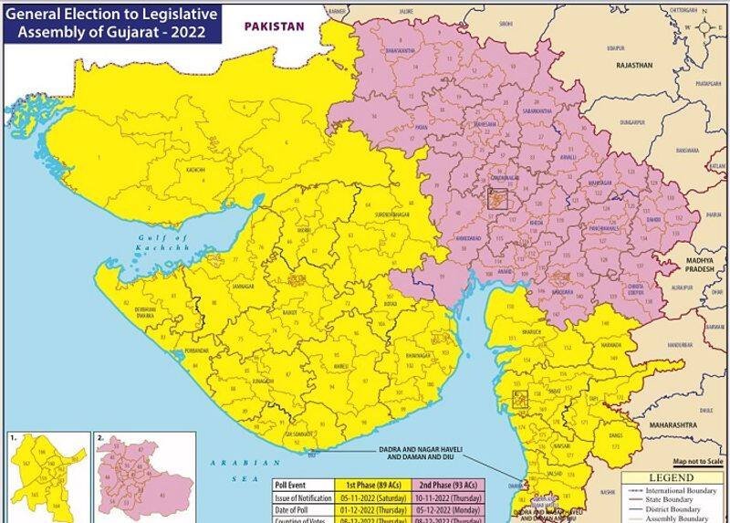 Gujarat Election 2022: Check full list of constituency-wise polling dates here AJR