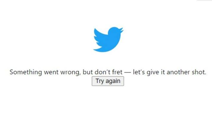 Twitter down, many users experience trouble loading pages Twitter down, many users experience trouble loading pages