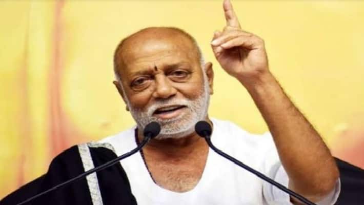 Rajsamand news murari bapu bhagwat katha gave lessons to the leaders kpr Rajsamand news murari bapu bhagwat katha gave lessons to the leaders kpr