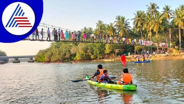 udupi Locals worried about Kemmannu hanging bridge gow udupi Locals worried about Kemmannu hanging bridge gow