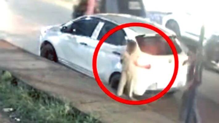 six year old boy kcked for leaning on car in kerla shocking PRA six year old boy kcked for leaning on car in kerla shocking PRA