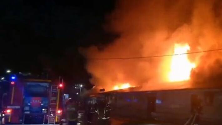 flare gun goes off; Fire in the Russian hotel killed 15 people flare gun goes off; Fire in the Russian hotel killed 15 people