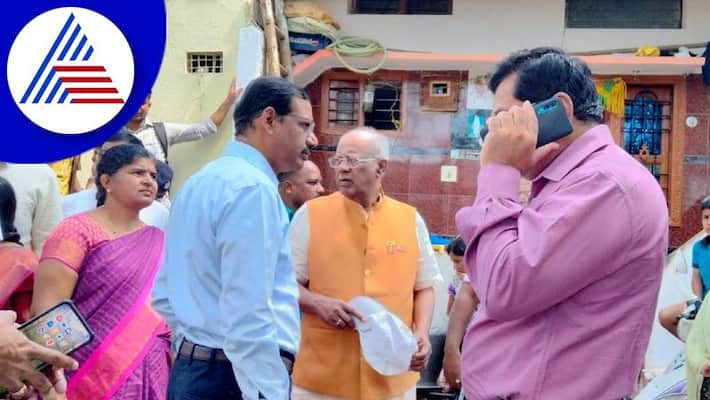 Complete works quickly Says MP Dr GM Siddeshwara At Davanagere gvd Complete works quickly Says MP Dr GM Siddeshwara At Davanagere gvd