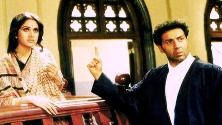 meenakshi seshadri complains damini director says I was lead but sunny deol dialogues were famous KPJ meenakshi seshadri complains damini director says I was lead but sunny deol dialogues were famous KPJ