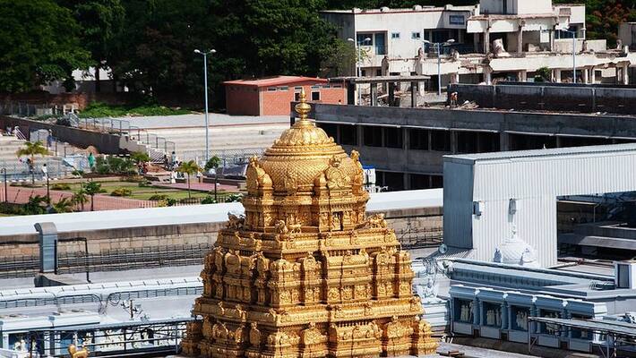 Tirumala temple sanctum to close for 6 months as board decides to replace gold plating skr Tirumala temple sanctum to close for 6 months as board decides to replace gold plating skr