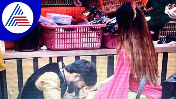 Colors Kannada Bigg boss season 9 Roopesh Shetty breaks down recalling Sanya iyer friendship vcs Colors Kannada Bigg boss season 9 Roopesh Shetty breaks down recalling Sanya iyer friendship vcs
