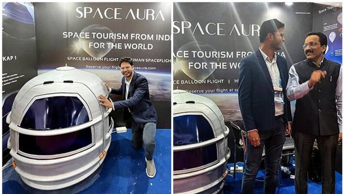 Indian company Space Aura Aerospace will conduct space travel one hour of space walk for 50 lakh rupees san Indian company Space Aura Aerospace will conduct space travel one hour of space walk for 50 lakh rupees san
