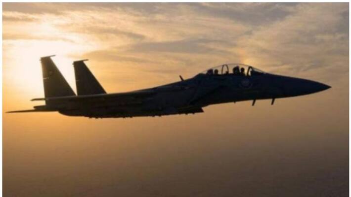 Saudi Air Force fighter jet crashed Saudi Air Force fighter jet crashed