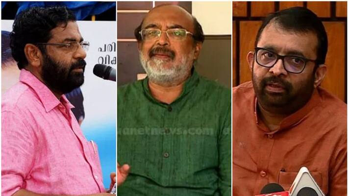 mahila congress protest against thomas isaac, kadakampally surendran, sreeramakrishnan mahila congress protest against thomas isaac, kadakampally surendran, sreeramakrishnan